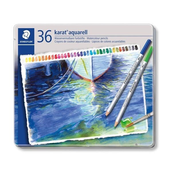 Colores Karat Acuarelables Est x36 Staedtler