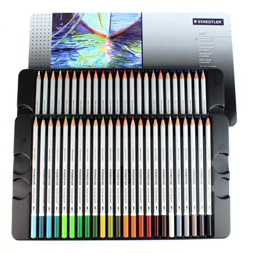 Colores Karat Acuarelables Est x48 Staedtler