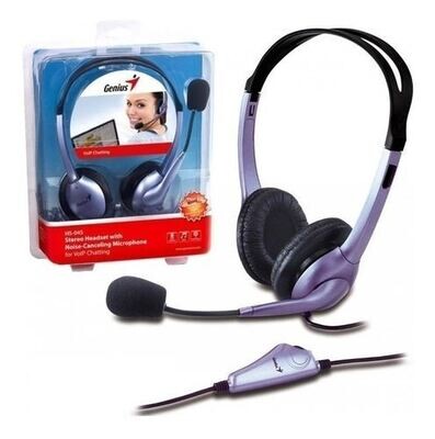 Audifono C/Microf Genius HS-04S P/Notebook