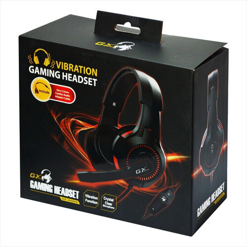 Audifono C/Microf Genius HS-S600 Vibration Negro