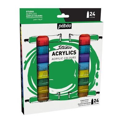 Set Acrilico Studio Est x24 x 12ml