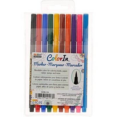 Colorin Marker Set x10 Primary