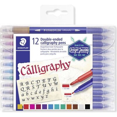 Rotulador doble punta Caligrafico Est X12