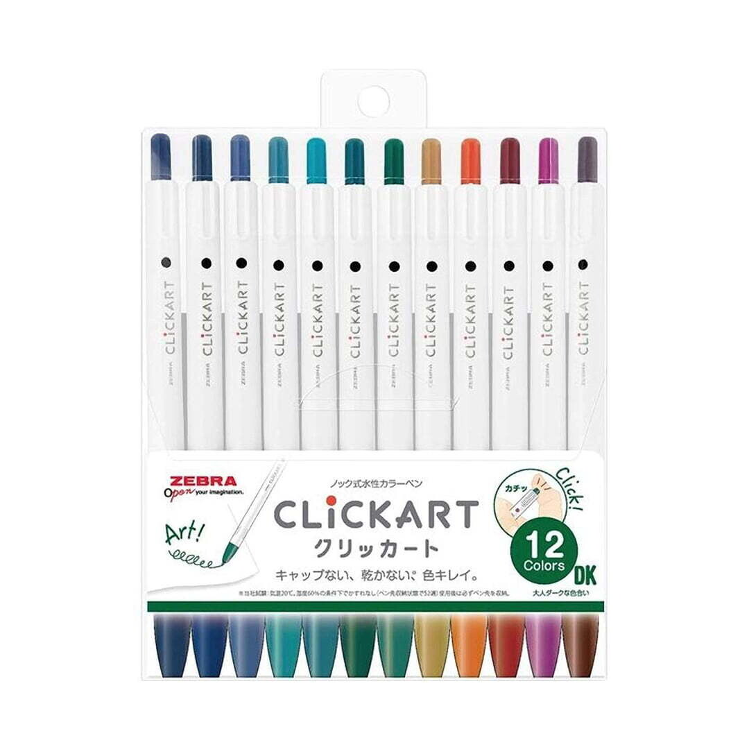 Marcadores Clickart EstX12