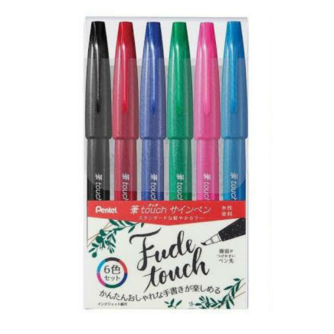 Marcador Brush Touch EstX6