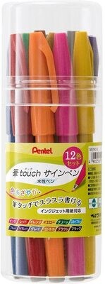 Marcador Brush Touch EstX12