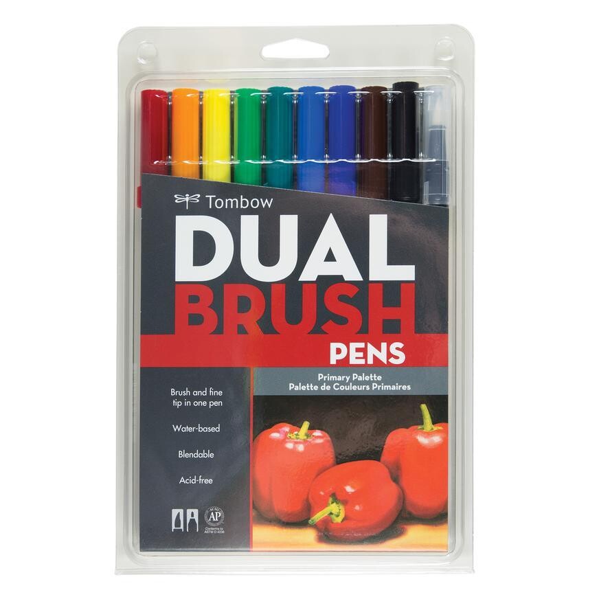 Dual Brush Primario Set X10
