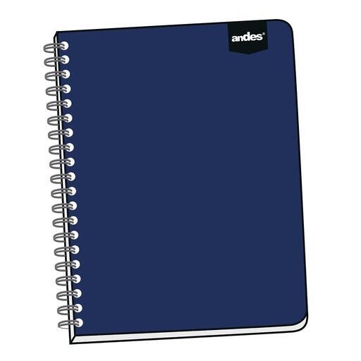Cuaderno Esp Cuadriculado 1Mat 100H, COLOR: Azul