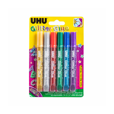 Glitter Glue escarchado Set x 6  10 ml