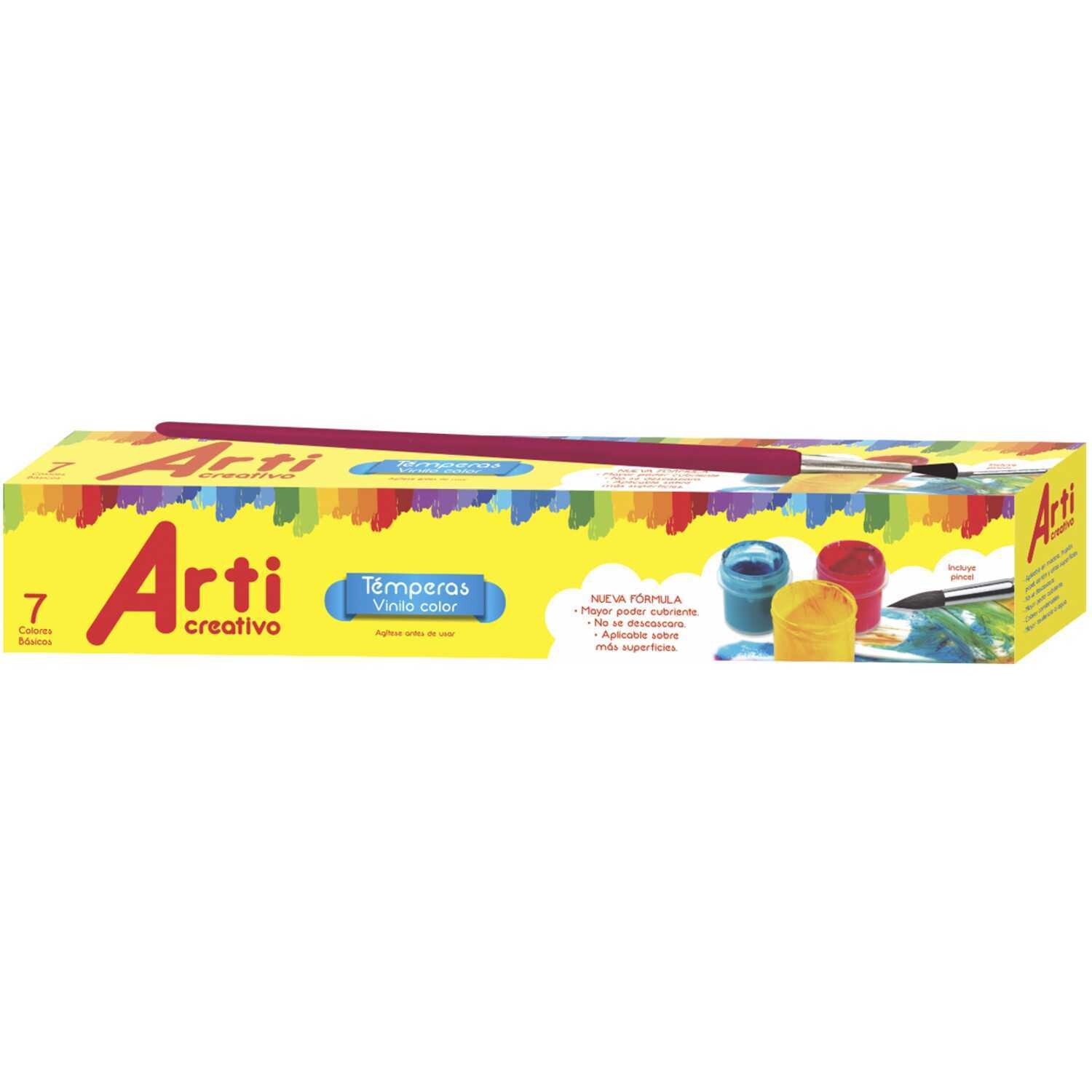 Temperas escolar Est X 7