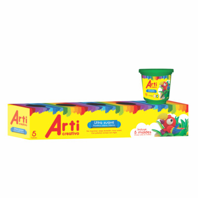 Plastilina Ultra suave Est X 5
