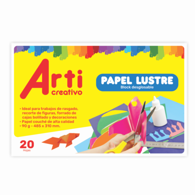 Block Papel Lustre 20H