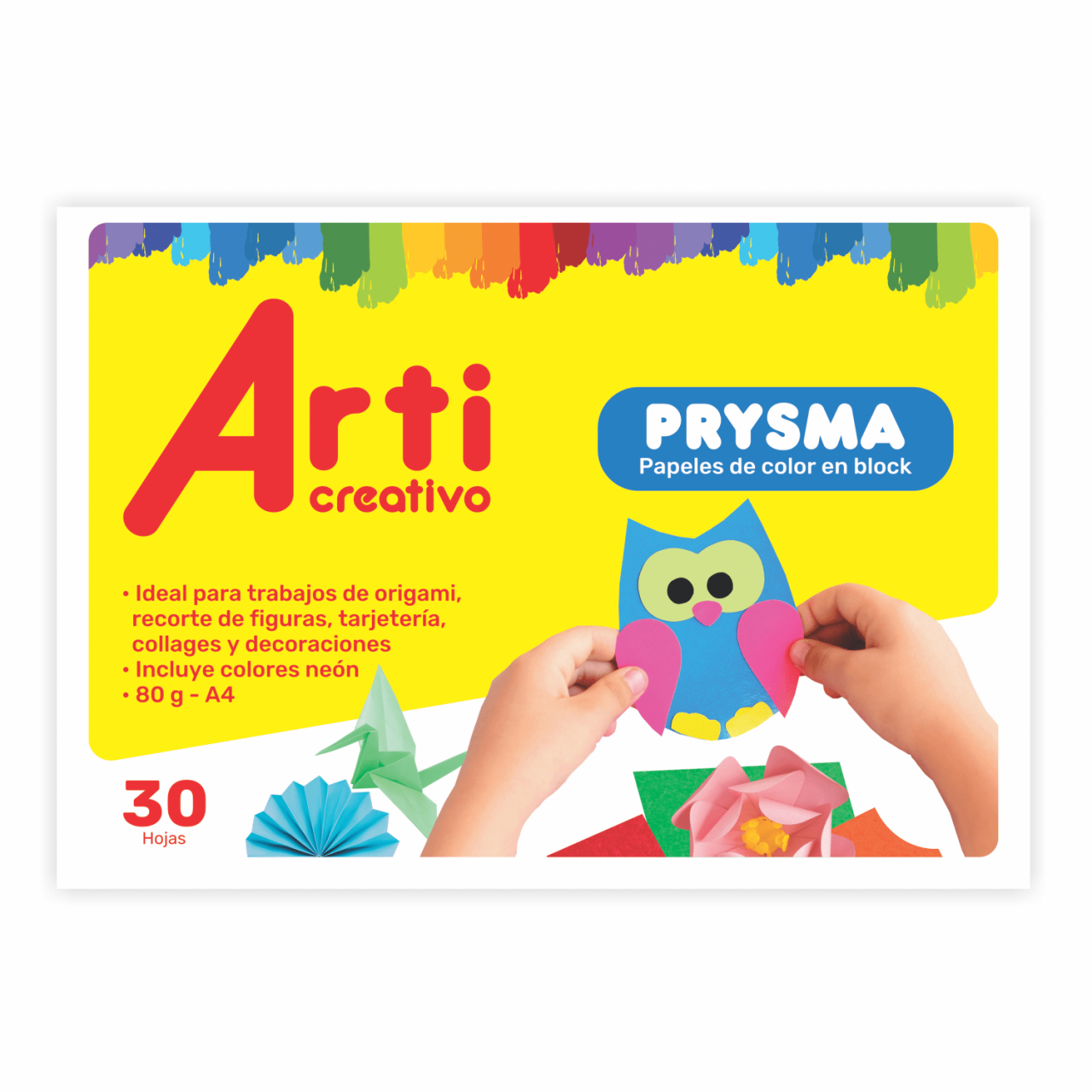 Block de papel Prysma A-4 30H