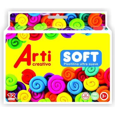 Plastilina Ultra suave Soft Est X 12