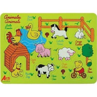 Juego de encaje Animales