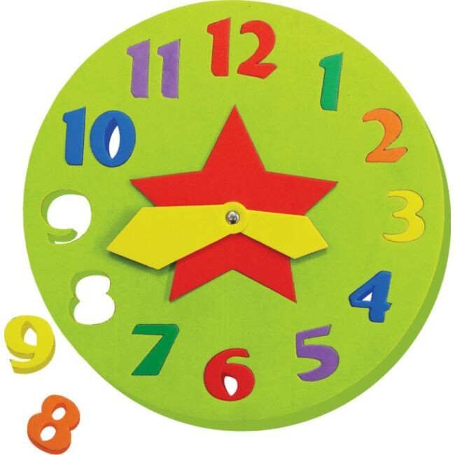 Reloj goma Eva