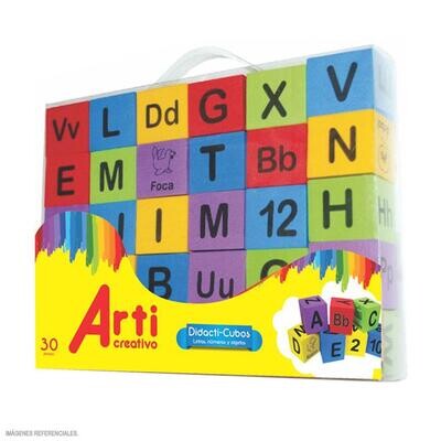 Juego de construccion Didacti Cubos Set X 30