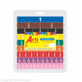 Tablero de fracciones Est X 51 Pzas