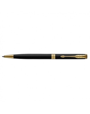 Boligrafo Sonnet negro mate Slim 565