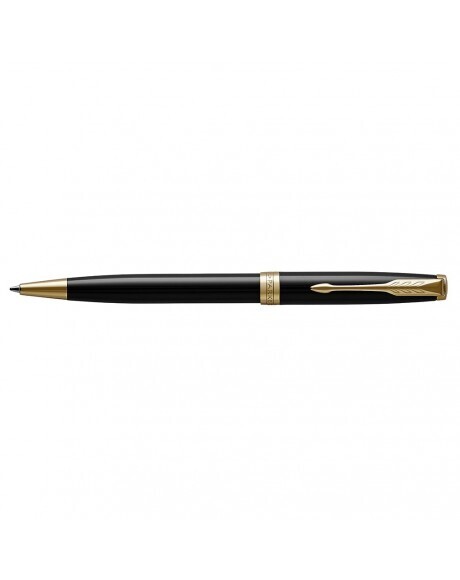 Boligrafo Sonnet negro laca GT 565