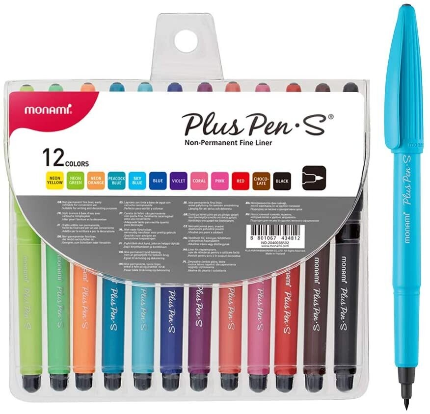 Fine Liner Monami S Set X 12