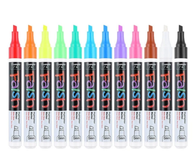 Marcadores FALSH Highlighter EstX12
