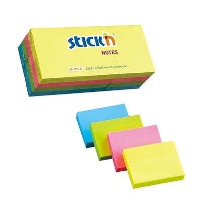 Notas 1.5X2 Neón 4 colores