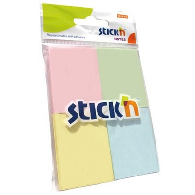 Notas 1.5x2 Pack X 4 Pastel 50 H