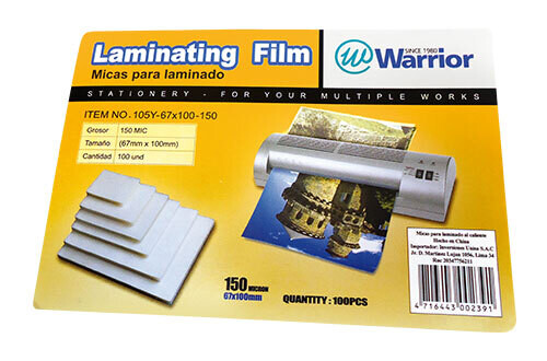 Micas Warrior Caja x 100