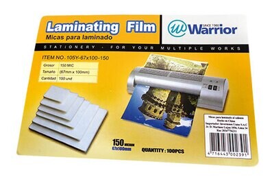 Micas Warrior Caja x 100