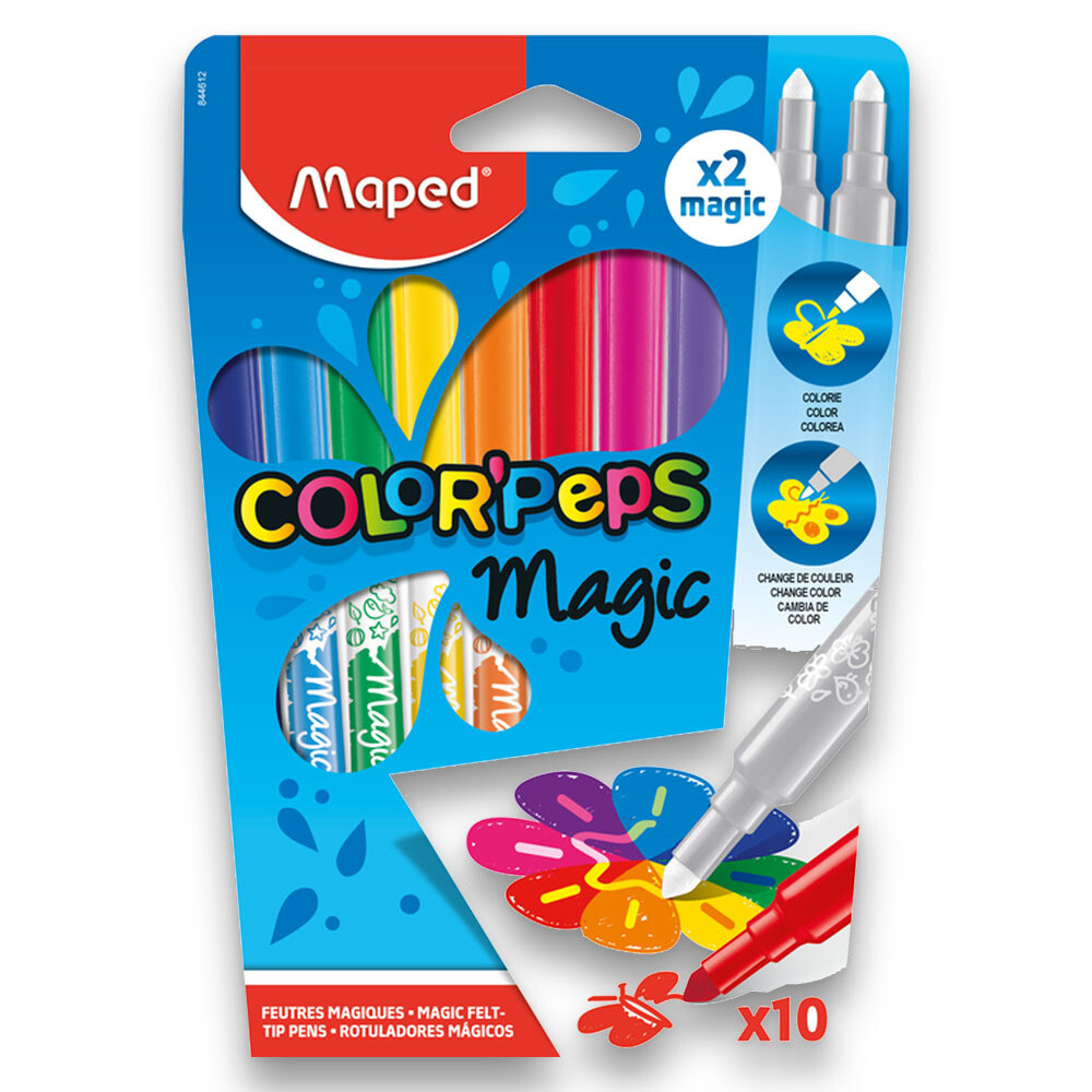 Plumones Mágicos Color Peps EstX 10
