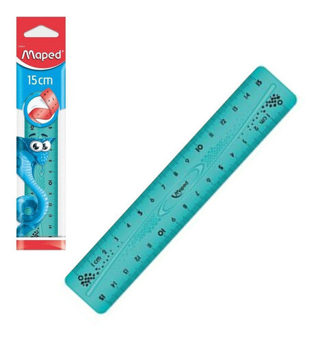Regla Twist Flex, TAMAÑO: 15 CM