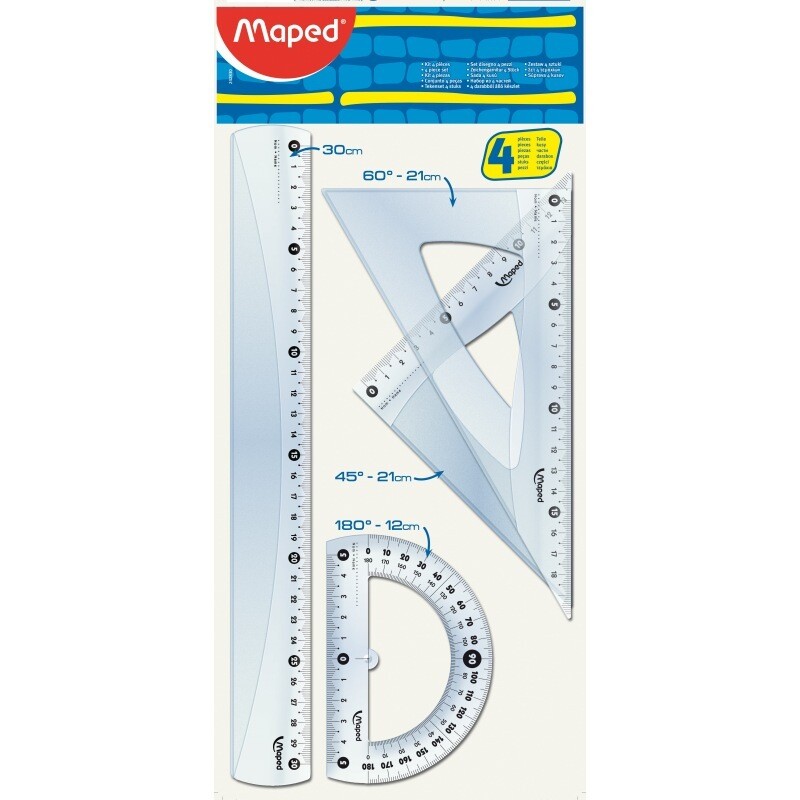 Set Geométrico Essential 4 piezas 30cm