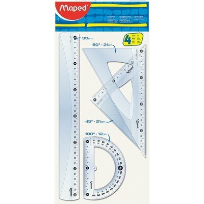 Set Geométrico Essential 4 piezas 30cm