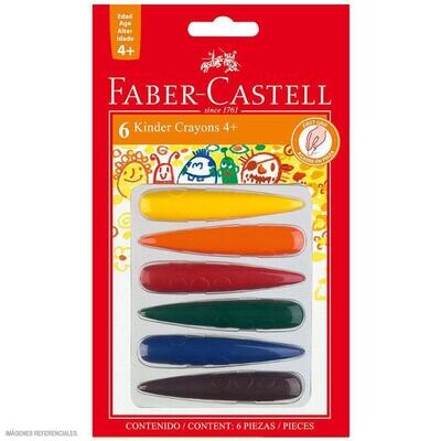 Crayones Kinder Cohete Est X 6