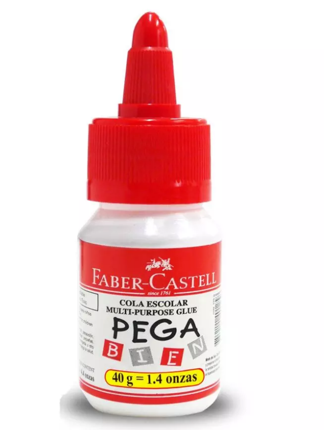 Cola escolar Pega bien por unidad, PRESENTACION: 40 gr