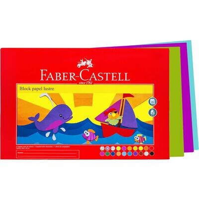 Block Papel Lustre x 20 Hojas