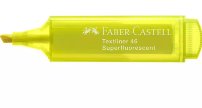 Resaltador Textliner Super fluorescente 1546, COLOR: AMARILLO