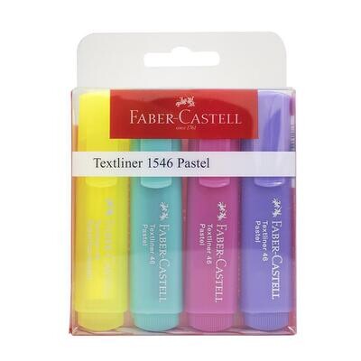 Resaltador Textliner Pastel Est X 4