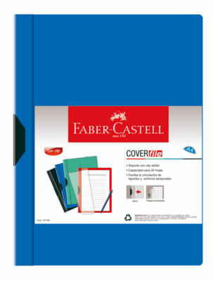 Folder Cover File CF100 A4, COLOR: AZUL