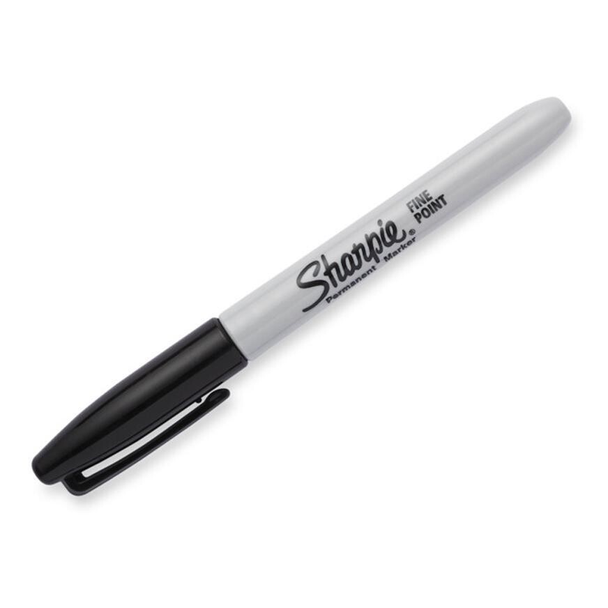 Marcador Sharpie Fine, COLOR: NEGRO