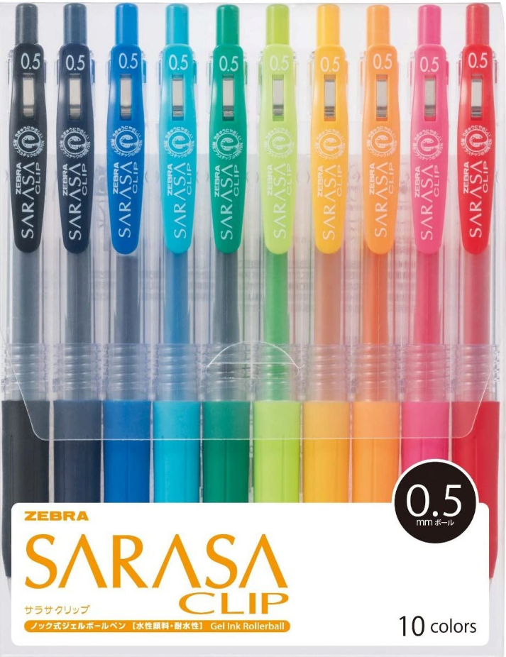 Bolígrafos Sarasa Clásicos Setx10