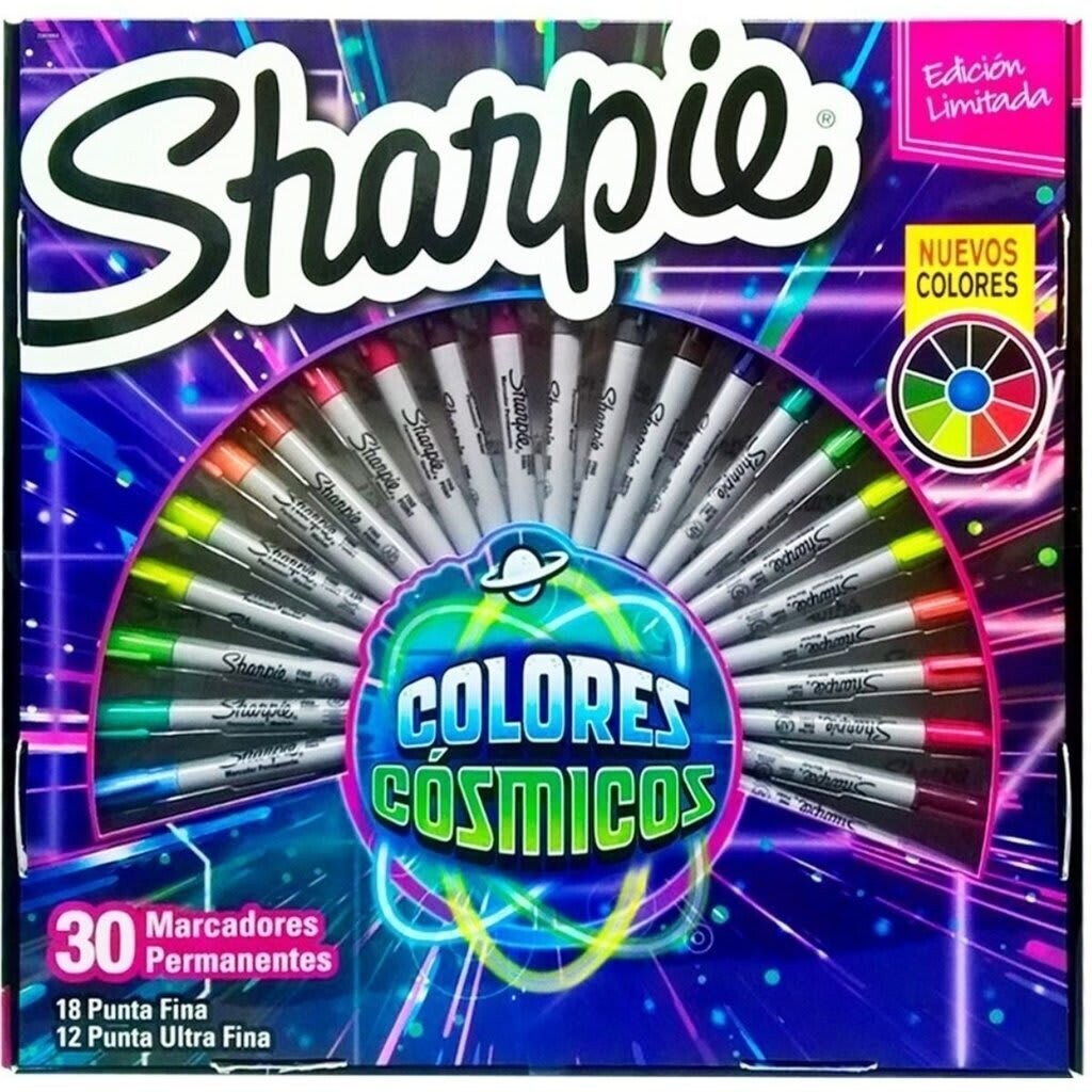 Plumones Fine Ruleta Cósmicas estx30