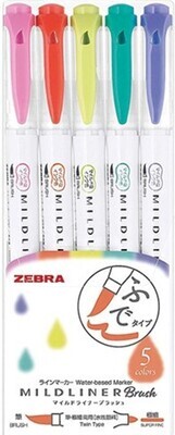 Mildliner Brush Estx5 Orange