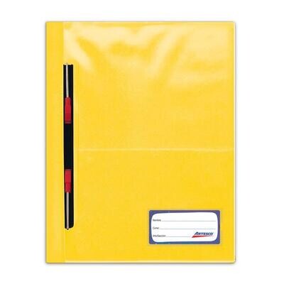 Folder tapa transparente - Gusanillo A4