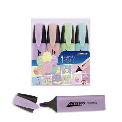 Resaltadores Pastel