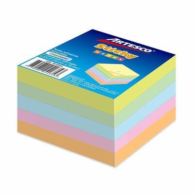 Notas Adhesivas 3x3 (75x75mm) 654 5 colores Pastel (500 hojas)