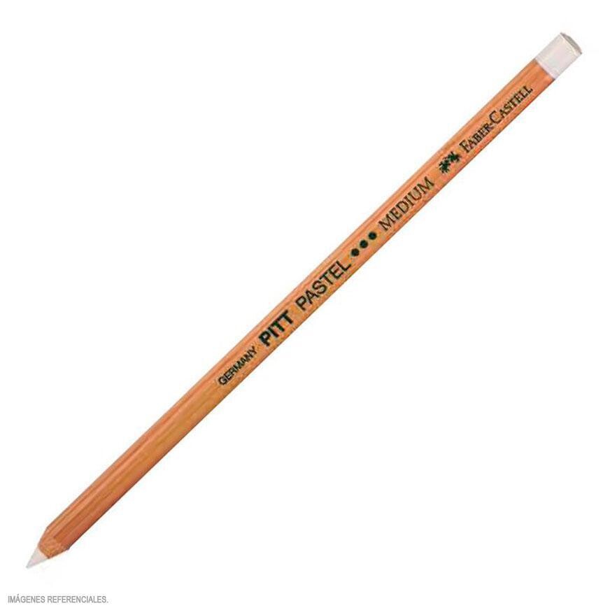 Lapiz Pitt Pastel, COLOR: BLANCO NO GRASO MEDIUM