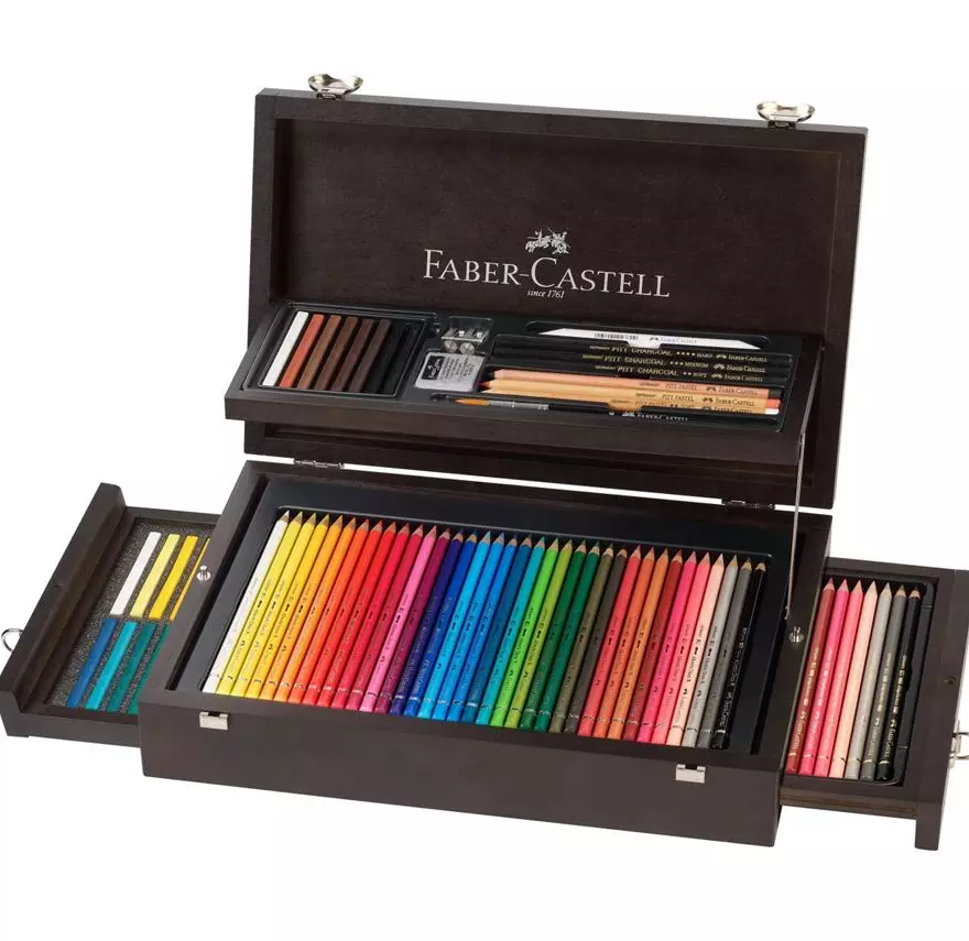Maletín Art &amp; Graphic Set Polychromo/Monochromos + accesorios