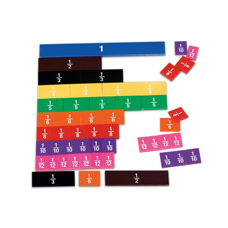 Juego de Fracciones rectangulares